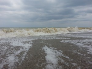 Чёрное море сегодня большие волны